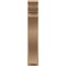 Ekena Millwork 8-in W x 30-in D x 42-in H Funston Trad Rough Cedar Woodgrain TimberThane Outlooker, Primed Tan OUTUR080X30X42FST04RCPR - alternate 3